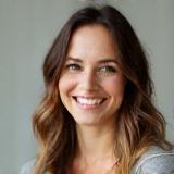 Smiling woman avatar